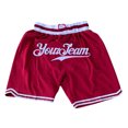 thumbnail image 2 of Personnalisez Votre Propre Design Logo d'Équipe Cousu Nom Numéro Shorts de Basketball, 2 of 4