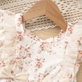 thumbnail image 4 of Zshosam Girls Dress Girls Dress Summer Ruffle Sleeve Mesh A Line Casual Party Dresses with Pockets for Kids Size 8T 9T,(Pink 8-9 Years), 4 of 9