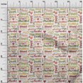 thumbnail image 3 of oneOone Silk Tabby Yellow Fabric Text Sewing Craft Projects Fabric Prints By Yard 42 Inch Wide, 3 of 5