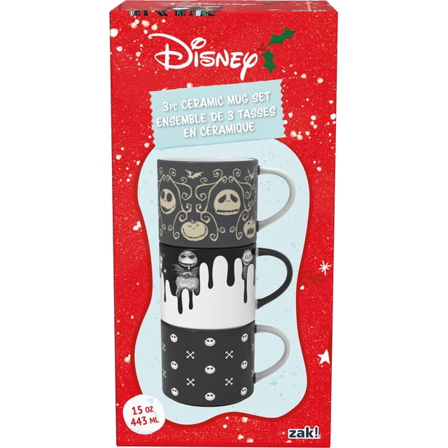 Zak Designs Nightmare Before Christmas Coffee Mugs