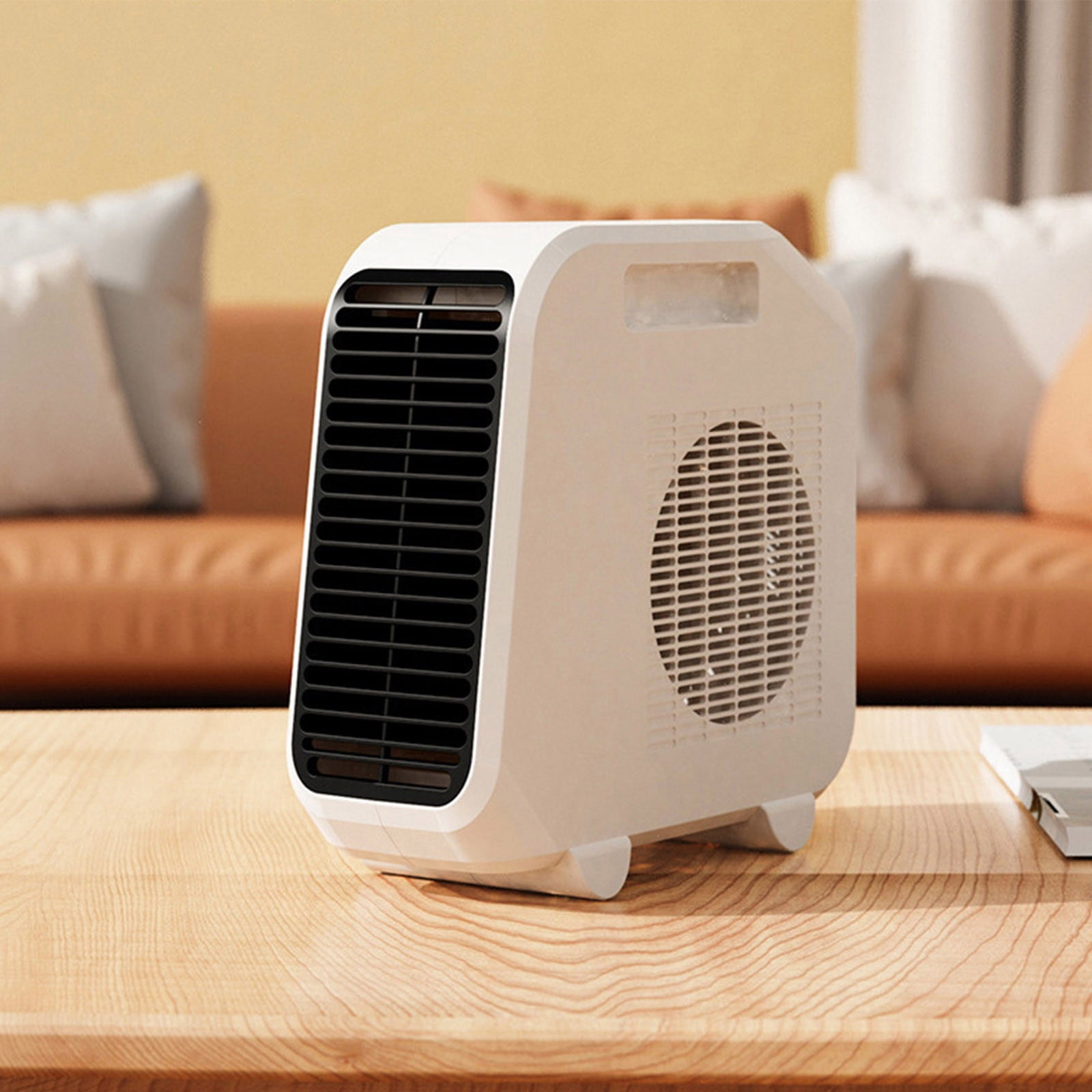 Dvkptbk Electric Heater Mini Heater Desktop Office Heater Compact Portable Dormitory Hand Warmer Heat Christmas Gift Kitchen & Dining
