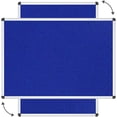 thumbnail image 3 of ;; X ;; Tableau d'Avis Tableau en Feutre Tableau de Messages de Bureau Cadre en Aluminium, 3 of 8