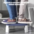thumbnail image 4 of Home Improvement Toilet Stool Squatting Poop Stool Bathroom Potty Step Stool Toilet Assistance Steps Step Stool Fits All Toilets Detachable Stackable Home Essentials, 4 of 7