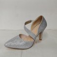 thumbnail image 4 of Womens Banquet Slim High Heel Side Space Professional Formal Sleeve Shoes, 4 of 9