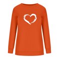 thumbnail image 4 of 2023 Chandail de Mode pour Femmes Rabais de 50 % Liquidation Mode Femmes Décontracté Imprimé Col Rond Manches Longues Blouse T-Shirt Chandail Hauts, 4 of 6