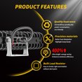 thumbnail image 4 of Yeacher 1Pcs 48W 6inch 6500K LED Work Light Bar Driving Fog Light Waterproof Flood Lights, 4 of 8