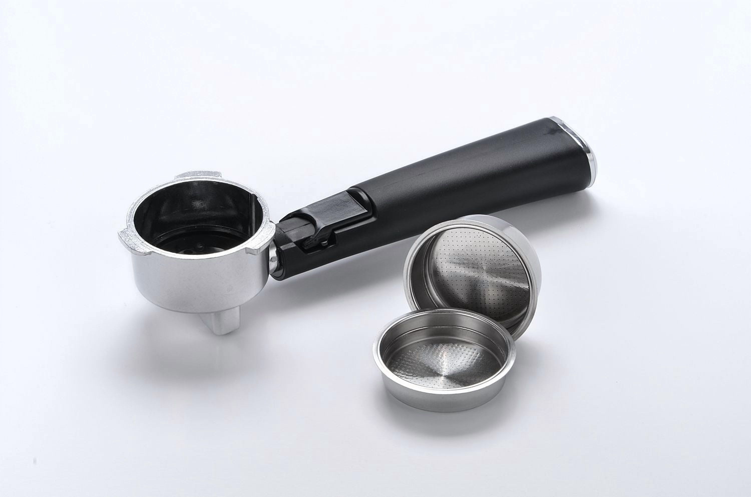 TRU 15-Bar Semi-Automatic Touch Screen Espresso Maker, Stainless Steel