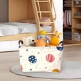 thumbnail image 4 of Collapsibles Storage Basket Dirty Laundry Basket Waterproof Sundries Toy Storage Basket Cabinet Sundries Storage Box, 4 of 6