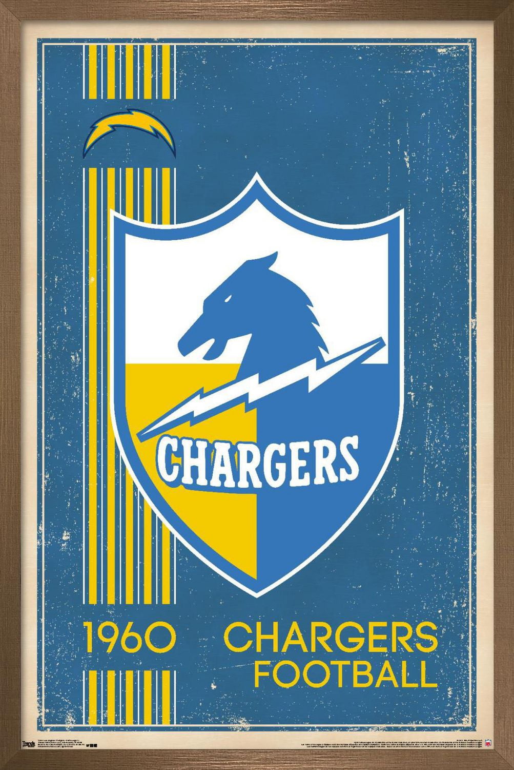 NFL Los Angeles Chargers - Logo rétro 17