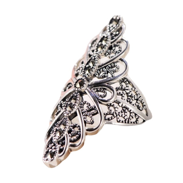 Xingzhi Unique And Stylish Vintage Rings For Fashionable Statement Sturdy And Durable Personality Ring Gifts Size 9