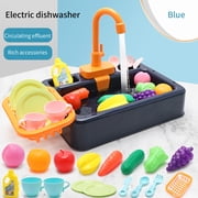 YANGHONGY Analog Dishwasher Sink Children's Role Playing Kitchen Set Toys