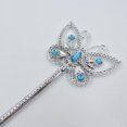 thumbnail image 3 of Girls Princess Crown Lovely Shiny Rhinestone Dress up Crown with Princess Wand, 3 of 5