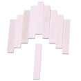 thumbnail image 2 of 10Pc Hard Buffalo Bone Blank Saddle Nut for Accoustic/Classical Guitar DIY for, 2 of 8