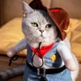 thumbnail image 3 of TIEVOSA Durable Cat Vest Apparel Soft Warm Winter Coat for Small Medium, 3 of 7