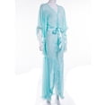 thumbnail image 3 of Tulle Robe Long Lingerie Bridal Dressing Gown Puffy Nightgown Photoshoot, 3 of 7