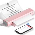 thumbnail image 1 of Phomemo Portable Printer Wireless for Travel, M08F Thermal Printer for Home Use Bluetooth Inkless Printer Support 8.5" X 11" Thermal Paper, Compact Printer Compatible with Android iOS Phone & Laptop, 1 of 17