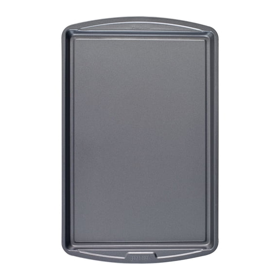 Plaque à pâtisserie Les essentiels en acier antiadhésif de GoodCook, 15 po x 10 po, grise