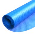 thumbnail image 1 of KFFKFF Solar Pool Cover, 15 ft Round Pool Bubble Cover, 12 Mil Pools Solar Blanket with Bubble & PE Material, Daytime Heat Absorption, Nighttime Heat Retention, Blue, 1 of 9