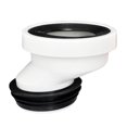 thumbnail image 1 of GROWTH TANK Flush Offset Toilet Flange Easy Install Offset Hose Fitting Extension PVC Toilet Remove 5cm, 1 of 7