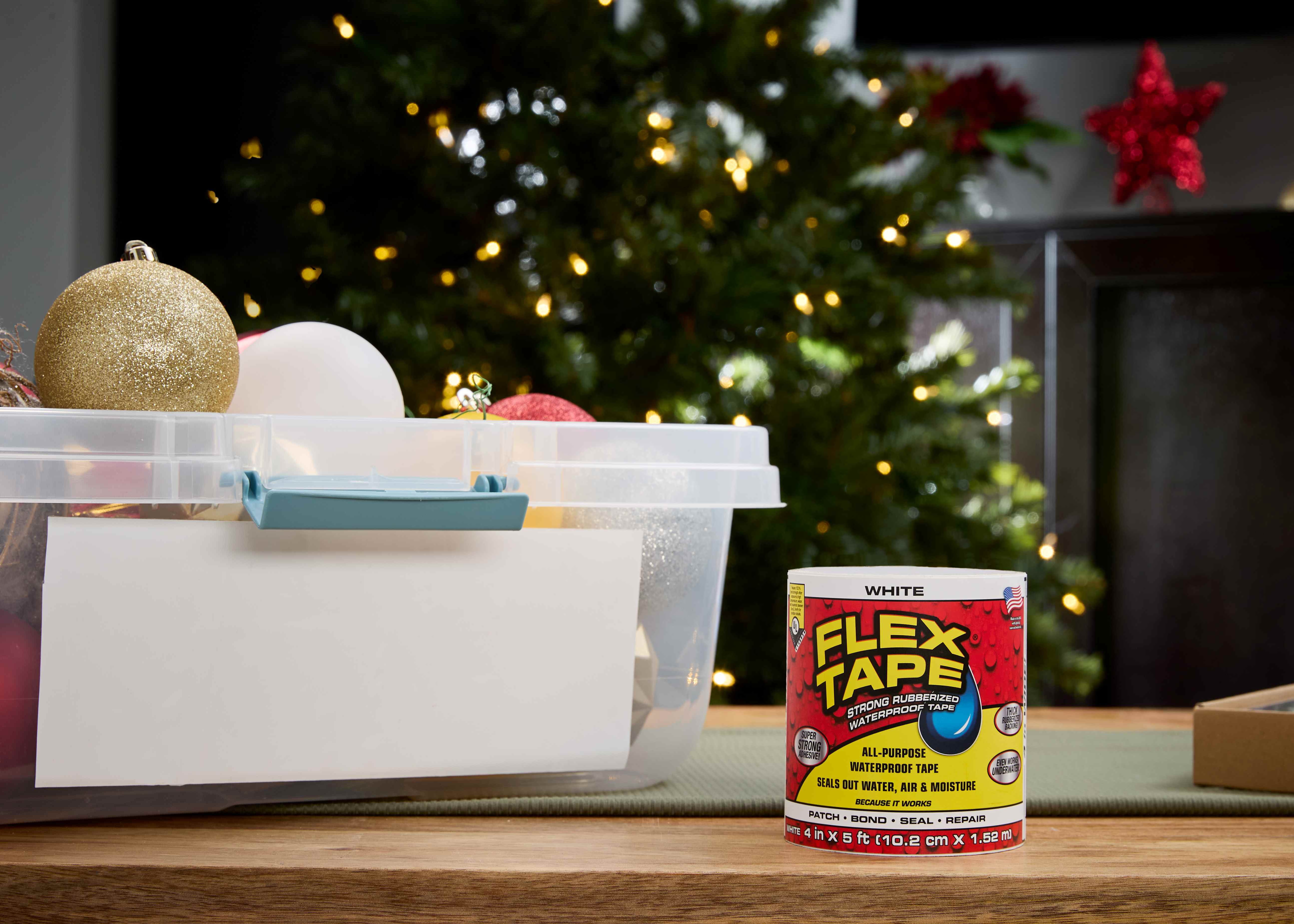 Flex Tape White 4" x 5'