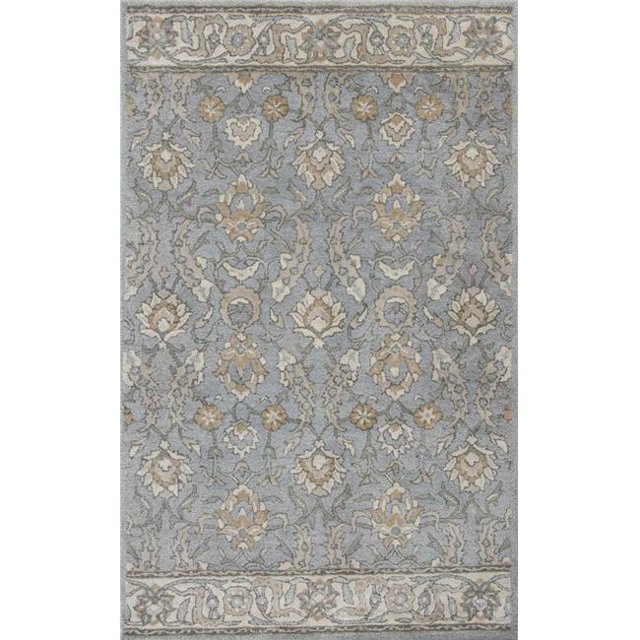 HomeRoots 349996 Tapis en Laine Ardoise 5 x 8 Pi