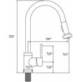 thumbnail image 2 of American Imaginations 1 Hole CUPC Approved Stainless Steel Faucet In Gold Color, 2 of 6