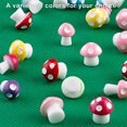 thumbnail image 1 of 10Pcs Mushroom Toadstool Fairy Garden Terrarium Figurine, 1 of 9