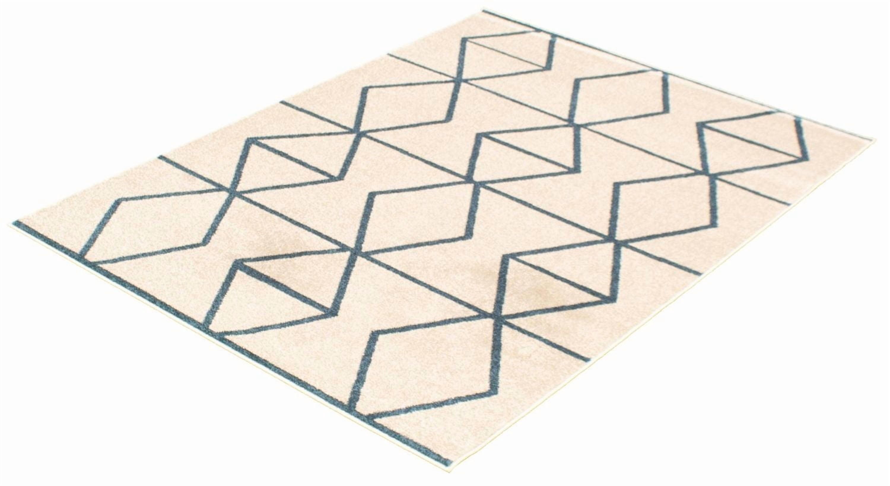 ECARPET Living Room Bedroom Carpet, Geometric Indoor Area Rug Ana Collection