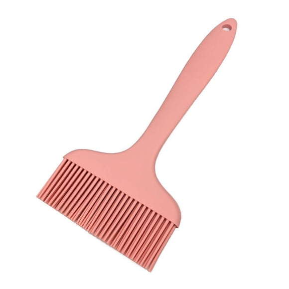 Hearth & Gear Silicone Baking Brush 9.2 Inch Heat Grill Baking Brush BBQ Marinade Meat Baking Brush For Cooking Baking Grilling And Baking Oil BBQ Or Marinade Silicone Brush Basting Real Cooking