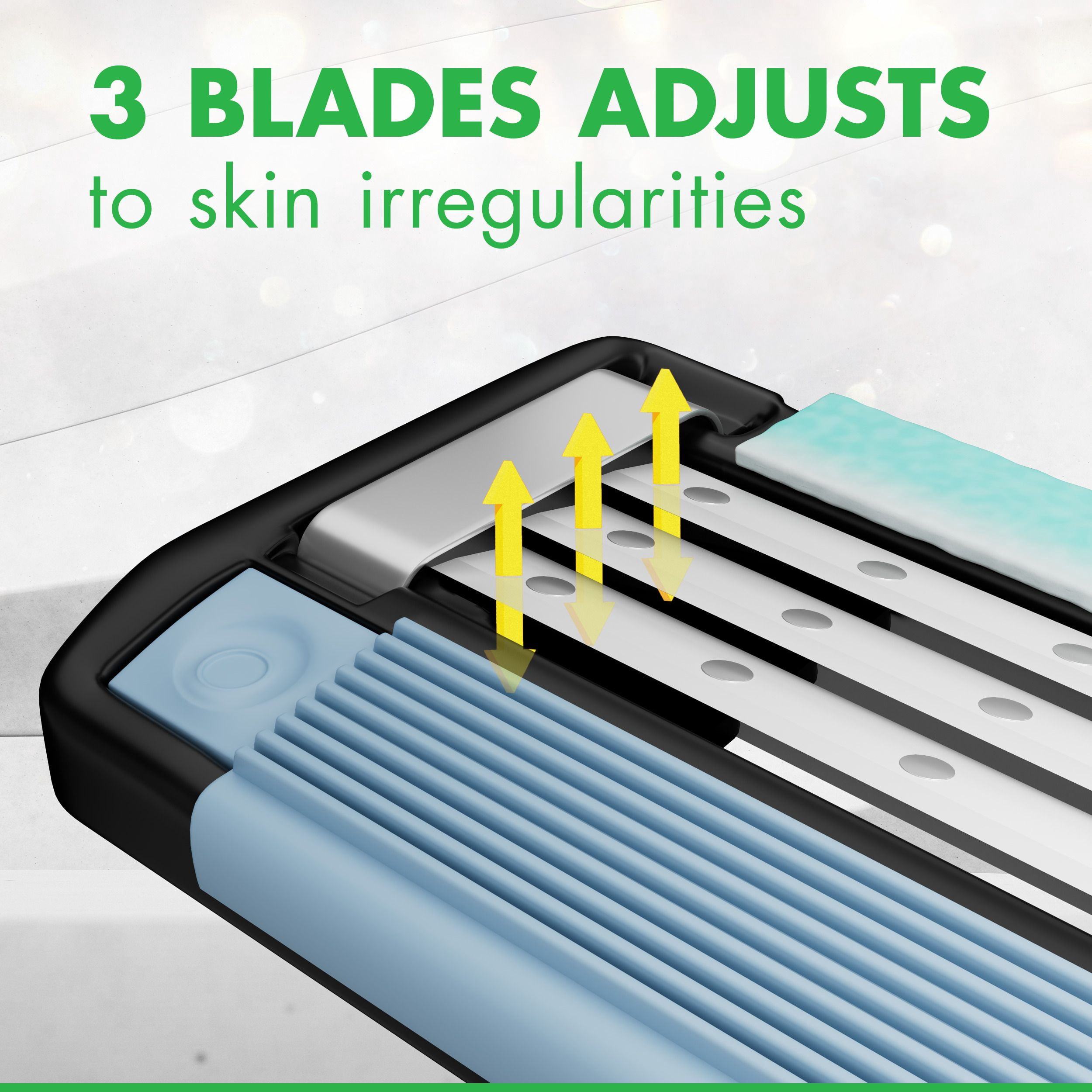 Rasoirs jetables pour hommes Gillette Mach3 Peau sensible