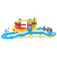 thumbnail image 1 of DOLU Large Parking Lot Garage Playset for Kids, Car Toy with Ramp and Elevator, 1 of 8