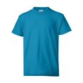 thumbnail image 1 of Hanes Garçon ComfortBlend EcoSmart Col Ras du Cou, m, Sarcelle, 1 of 1