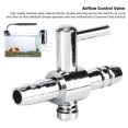 thumbnail image 2 of Garosa Air Flow Control Valve, Flow Control Valve, 10PCS Stainless Steel Aquarium Oxygen Pump Air Volume Flow Adjustment Valve Check Fish Tank Accessory, 2 of 6