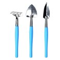 thumbnail image 1 of Disseminators Gardening Stainless Steel Tools Mini Shovel Rake Combination Set for Home Succulent 3PCS, 1 of 3