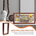thumbnail image 5 of VERDANVERSE Dried Flower Shadow Box 画框 Light Brown Wood Acrylic Home Decor 1Set, 5 of 5