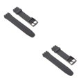 thumbnail image 1 of Baohd Versatile Silicone Watch Bands Watch Straps Replacement Rubber Wrist Band Gray 20mm 2Set, 1 of 6