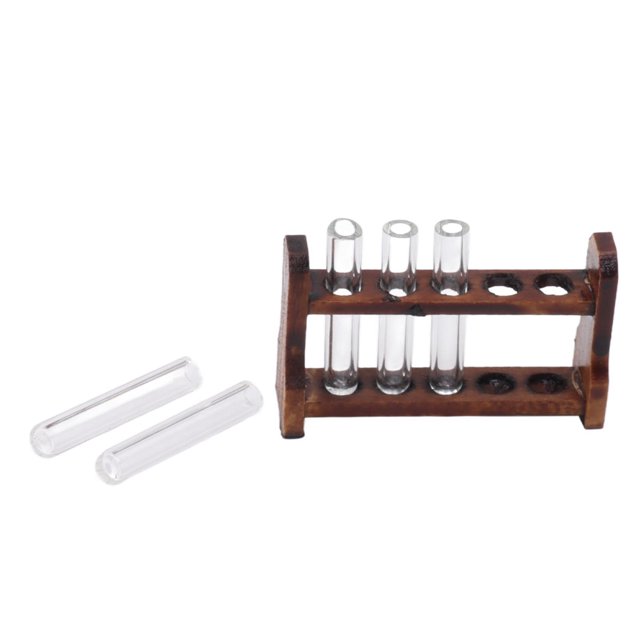 1: 12 Dollhouse Tube with Rack, Exquisite Simulation Miniature Tube for Dollhouse Living Room Bedroom