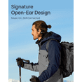 thumbnail image 2 of New Shokz OpenRun Pro 2 - Open-Ear, Bone Conduction Sport Headphones - Sweat Resistant, Workout Headphones with 30ft Bluetooth - Secure, Comfortable Fit - Deep Bass and Smart Mic - Shokz App (Black), 2 of 9