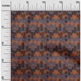 thumbnail image 1 of oneOone Georgette Viscose Fabric Chevron Ikat Printed Fabric 1 Yard 42 Inch Wide, 1 of 4