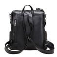 thumbnail image 4 of Simulated Leather Backpack Purse for Women: Fashion Ladies Convertible Backpack Designer Shoulder Handbag for Travel Waterproof Daily Use, 4 of 9