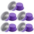 thumbnail image 4 of Bol de Fonte à la Cire Violette en Aluminium pour Usage Domestique avec Grande Capacité et Design Réutilisable 10 Pcs, 4 of 8