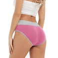 thumbnail image 4 of Culottes Menstruelles pour Femmes, 4 Pcs, Réutilisables, Anti-Fuites, Grande Taille, Culottes de Protection Post-Partum, 4 of 7