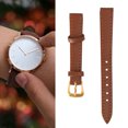 thumbnail image 2 of Ymiko Watch Strap,Unisex Universal Pin Buckle Watch Band PU Leather Replacement Watch Strap Accessory Brown,Pin Buckle Watch Band, 2 of 8