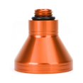 thumbnail image 4 of Orange Aluminum Oil Filler Funnel 20mm Universal Oil Catch Drain Motorcycle, 4 of 12