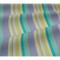 thumbnail image 4 of oneOone Tissu Jersey Viscose Imprimé Rayures Multicolores au Mètre 60 Pouces de Large, 4 of 4