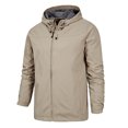 thumbnail image 1 of EGNMCR Jackets for Men Men's Four Seasons Jacket Outdoor Mountaineering Solid Color Jacket, 1 of 2