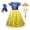 Snow white+Accessories, variant on HAWEE Girls Snow White Dress Costume Princess Dress up Fancy Birthday Party Outfit, with Accessories