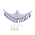 thumbnail image 2 of Filet de Rangement pour Toutous, Hamac de Rangement pour Jouets à Pompons, Facile à Installer, Gain de Place, pour Chambre, Bleu Royal, 2 of 8