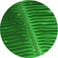 thumbnail image 1 of Ahgly Company Tapis d'Intérieur Lavable en Machine Carré Vert Transitionnel, 3 Pieds Carré, 1 of 7