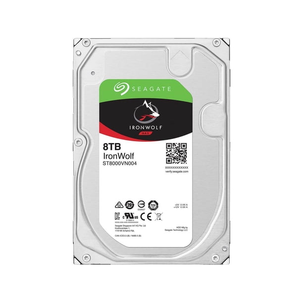 Seagate IronWolf ST8000VN004 - Hard drive - 8 TB - internal - 3.5